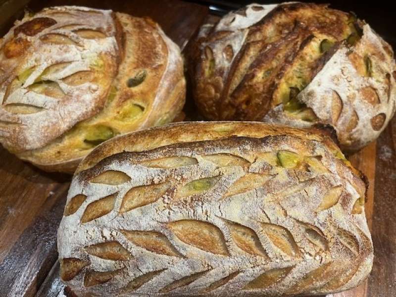 Dill Pickle Cheddar Artisan Sourdough