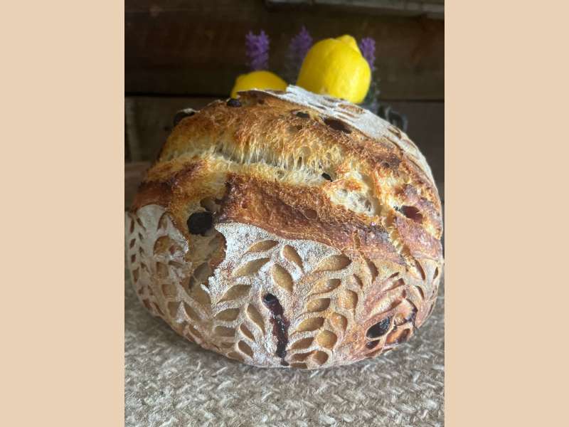 Lemon Blueberry Artisan Sourdough