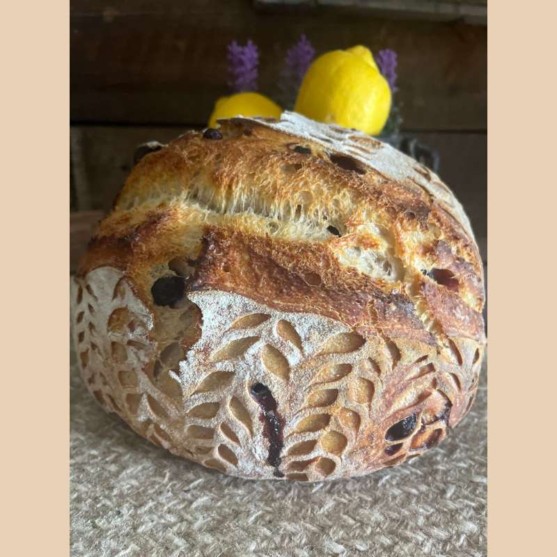 Lemon Blueberry Artisan Sourdough