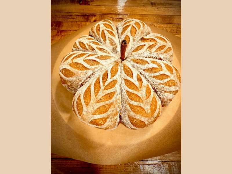 Artisan Sourdough Pumpkin Loaf