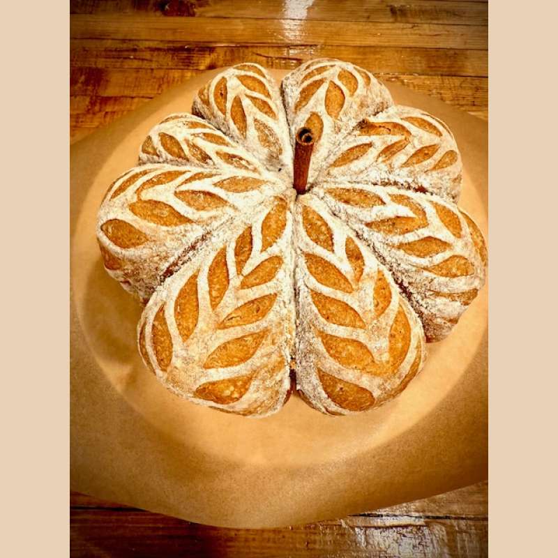 Artisan Sourdough Pumpkin Loaf