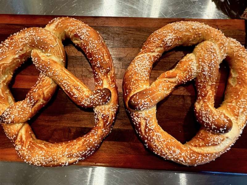 Bavarian German Pretzels